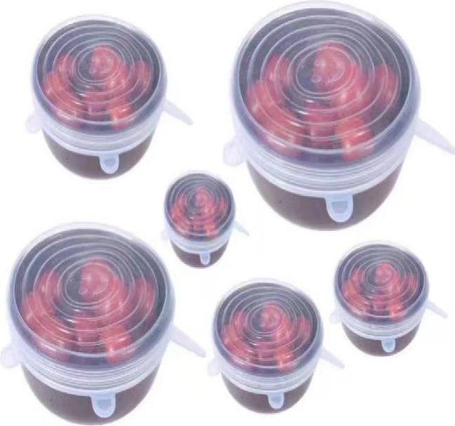 Image du produit MU Budget Couverture en silicone pour fruits et Tupperware (1 x)