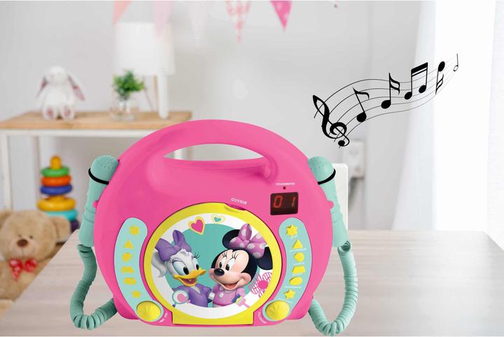 Image du produit Lexibook Lecteur CD avec microphones Disney Minnie