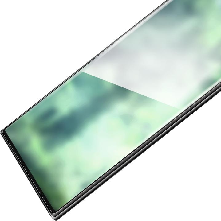 Produktbild Xqisit NP Tough Glass E2E 2.5D full Glue, Recycled for Galaxy S24 Ultra transparent (1 Stück, Samsung Galaxy S24 Ultra)