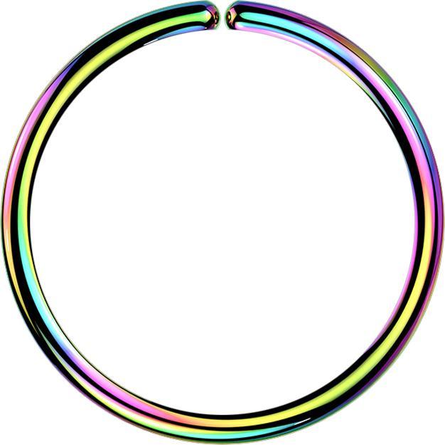 Immagine prodotto Star Piercing Anello micro piercing colorato (senza ottone, Acciaio chirurgico 316L)