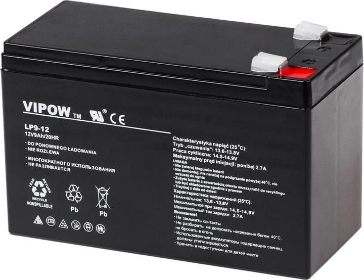 Image du produit Vipow Švino akumuliatorius 12V 9Ah (12 V, 9 Ah)