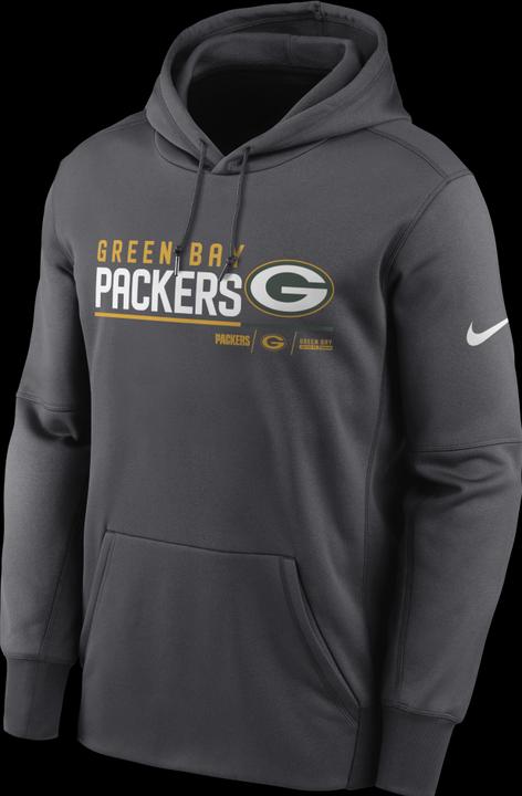 Nike Green Bay Packers Therma Pullover Hoodie L