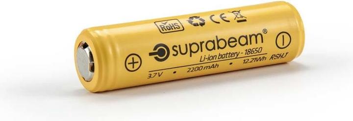 Actual product image Suprabeam Li-Ion 2200 mAh, 18650 battery to Q3r