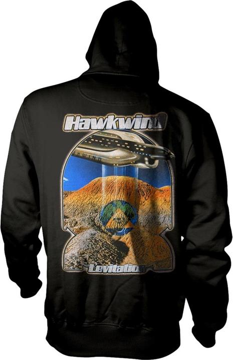 Actual product image Hawkwind Levitation (Black) Hoodie S (S)