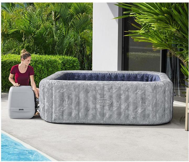 Actual product image Bestway Lay-Z-Spa San Francisco Smart Hydro Jet Pro (7 pers.)