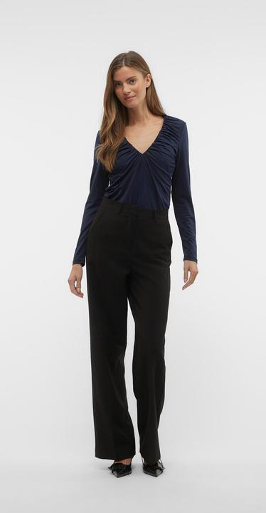 Produktbild Vero Moda Vmhanna Bianca Ls V-Neck Top Jrs Pop2 Top (XS)