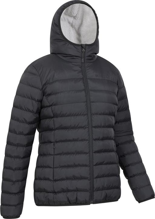 Image du produit Mountain Warehouse Veste matelassée en fausse fourrure pour femmes/adolescentes (36 D)