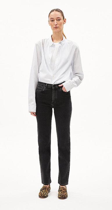 Image du produit Armedangels Carenaa Jeans Straight Fit True Ebony Black (XS, W25/L32)