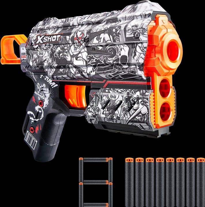 Actual product image Shot Skins Flux Illustrate with 8 Darts