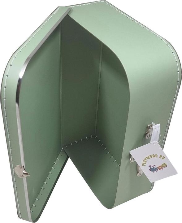 Immagine prodotto Playwood Set di valigie in cartone verde, 3 pezzi.