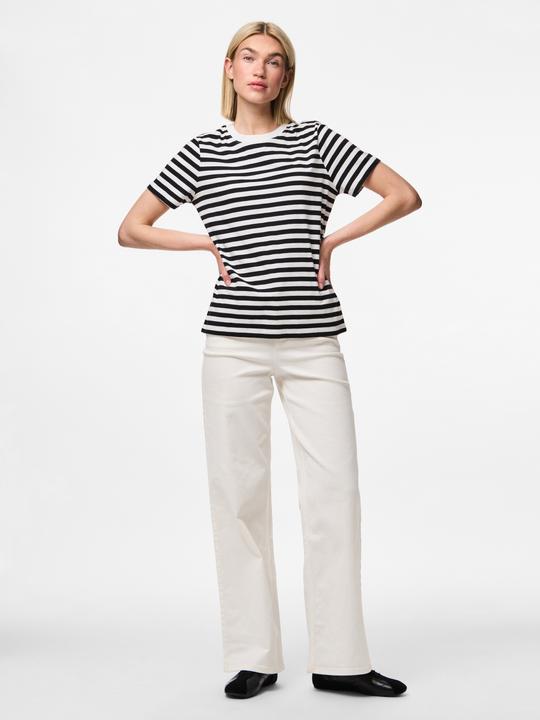 Actual product image Pieces Pcria Ss Tee Stripes Noos Bc (XXL)