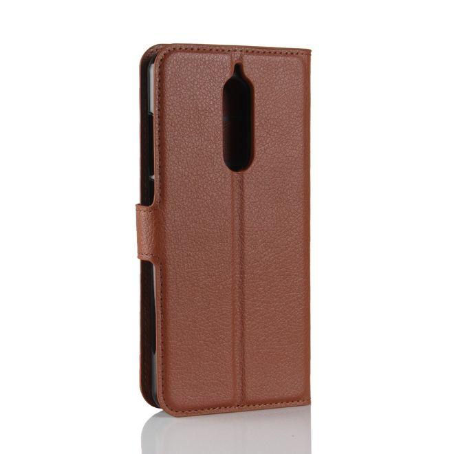 Produktbild MU Classic Leder Hülle mit Litchitextur (Wiko View XL)