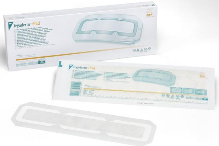 Produktbild 3M Tegaderm+Pad 9x35cm Wundkissen 4.5x30cm 25 Stk (25 x)
