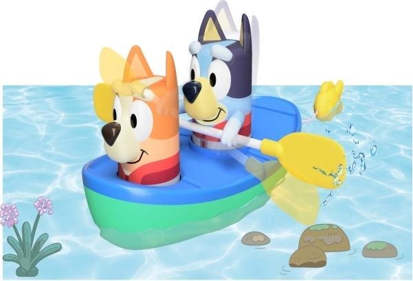 Actual product image Tomy Bluey canoe