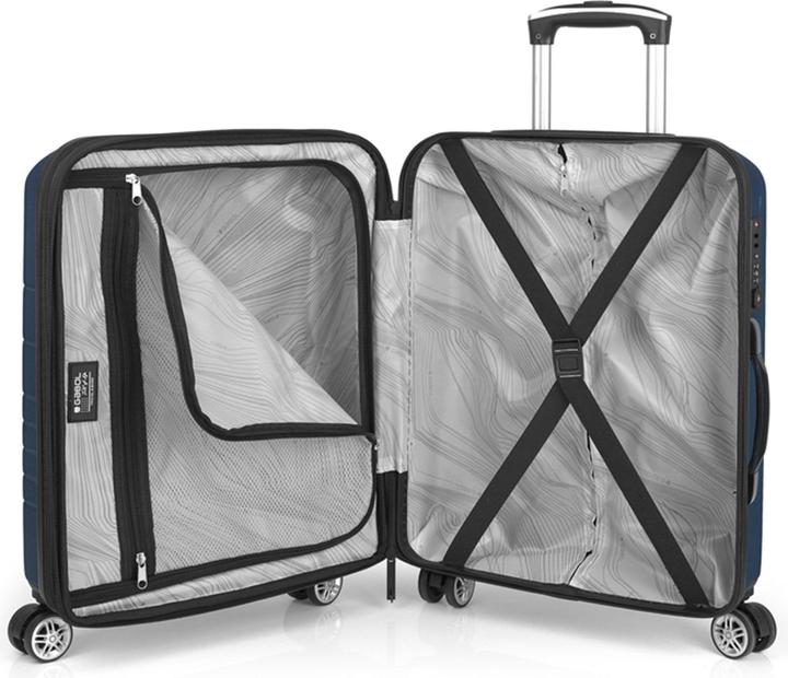 Image du produit Gabol Escape Ensemble de valises à 4 roulettes 3 pièces avec soufflet d'expansion (220 l, XL (à partir de 115l))