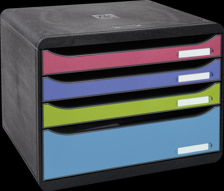 Actual product image Exacompta Drawer unit crosswise Maxi 4Pcs. (A4+)