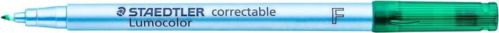 Produktbild Staedtler Folienstift Lumocolor correc F (Grün, 0.60 mm, 10 x)