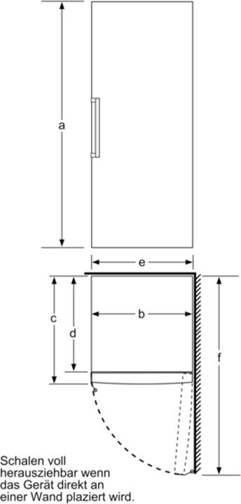 Produktbild Bosch Hausgeräte GSN58AWDV (Freistehend, 366 l)