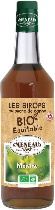 Produktbild Meneau BIO-Pfefferminzsirup - 1l -