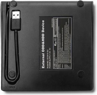 Produktbild Qoltec External USB 2.0 12.7mm SATA Optical Drive Case (CD Brenner)