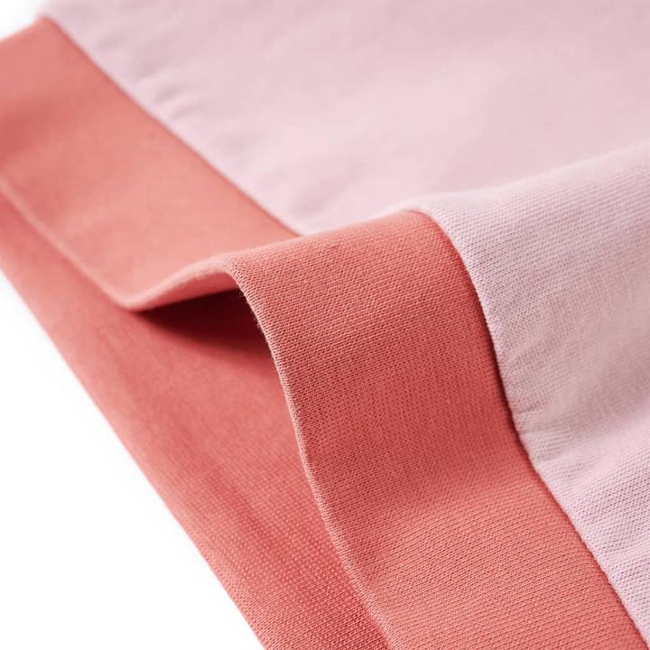 Immagine prodotto VidaXL Felpa da bambino a blocchi di colore Rosa 140,Materiale: 80 (140)