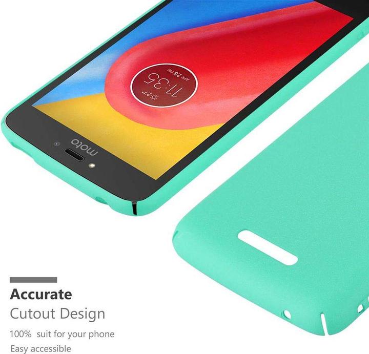 Image du produit Cadorabo Couverture rigide Frosty Cover (Motorola Moto C Plus)