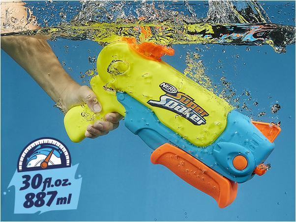 Actual product image Nerf Super Soaker Wave Spray Water Blaster