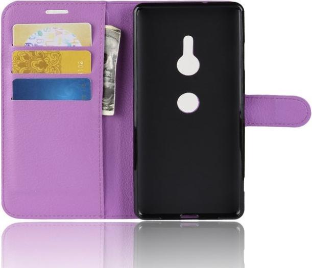 Produktbild MU Classic Litchi Leder Bookcover Series (Sony Xperia 10)