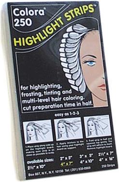 Produktbild Comair Colora Highl.Strips 10x40,5cm(4x16#) 250