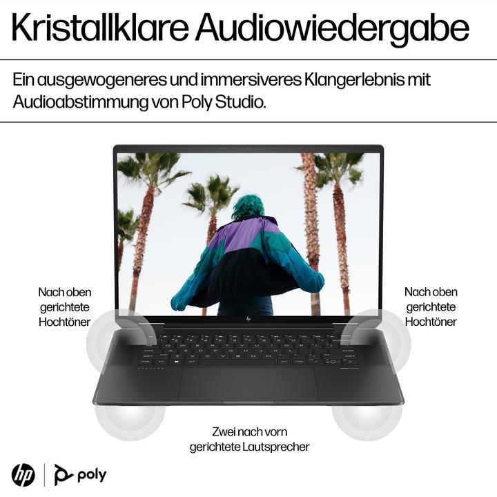 Produktbild HP Spectre x360 (16", Intel Core Ultra 7 155H, 32 GB, 1000 GB, DE)