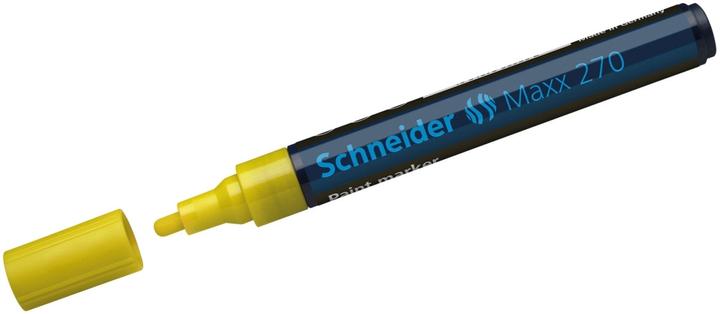 Produktbild Schneider Lackmarker Maxx 270 1-3mm gelb (Gelb, 3 mm, 1 x)