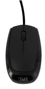 Actual product image T'nB Souris filaire compatible Shark (Noir) (Cable)