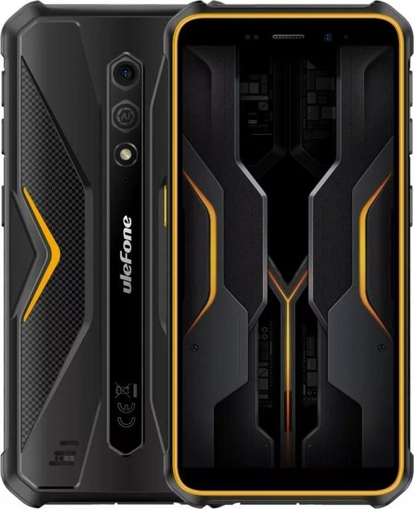 Produktbild Ulefone Smartphone Armor X12 Pro 4GB/64GB (etwas orange) ohne Ladegerät (64 GB, Schwarz, Orange, 5.45", Dual SIM, 4G)