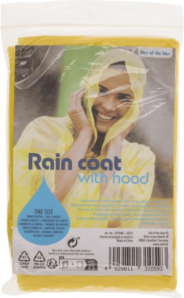Actual product image Out of the blue Poncho da pioggia (One size)