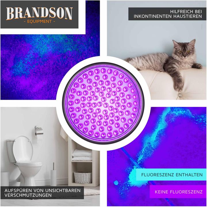 Actual product image Brandson UV LED Flashlight (19.50 cm)