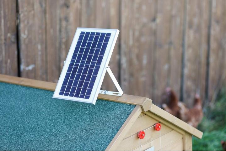 Actual product image Kerbl 70556 Solar battery set for automatic chicken door from version 1.3, solar module
