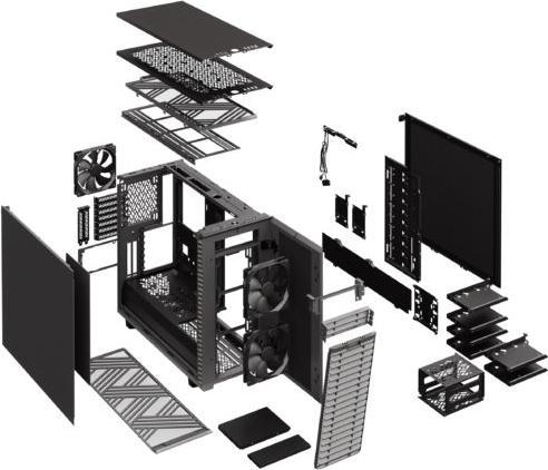 Produktbild Fractal Define 7 PCGH - FD-C-DEF7A-11 (mATX, ITX, ATX, E-ATX)