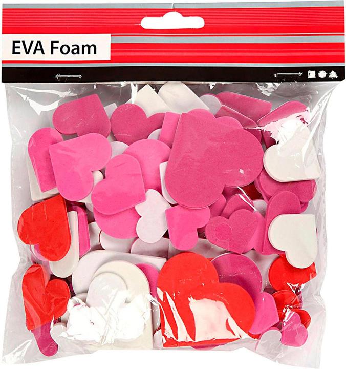Image du produit Creativ Company Rouleaux de mousse Hartjes, Zelfklevend, 200pcs.
