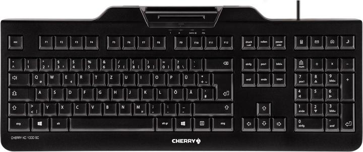 Produktbild CHERRY Tastatur KC 1000 SC schwarz (CH, Kabelgebunden)