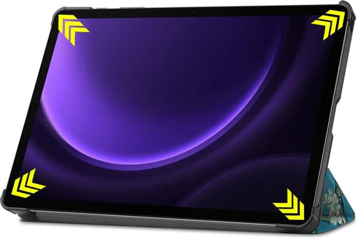 Produktbild Cover-Discount Galaxy Tab S9 FE - Tri-fold Smart Case Blüten (Galaxy Tab S9 FE)