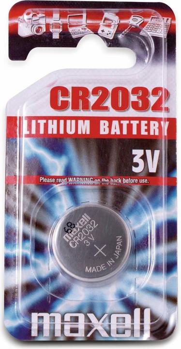 Maxell Lithium Battery (1 Stk., CR2032, 220 mAh)