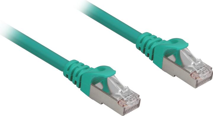 Produktbild Sharkoon RJ45 CAT.6a SFTP LSOH gn 0.50m| Halogenfrei - Switch (S/FTP, CAT6a, 0.50 m)