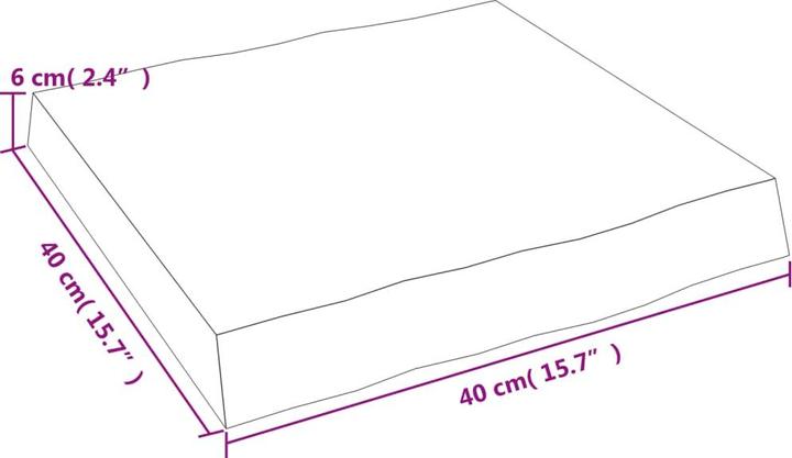 Immagine prodotto VidaXL Chaim (40 x 40 x 6 cm)