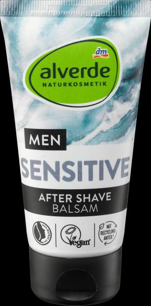 Produktbild dm alverde MEN After Shave Balsam Sensitiv (Balsam, 75 ml)