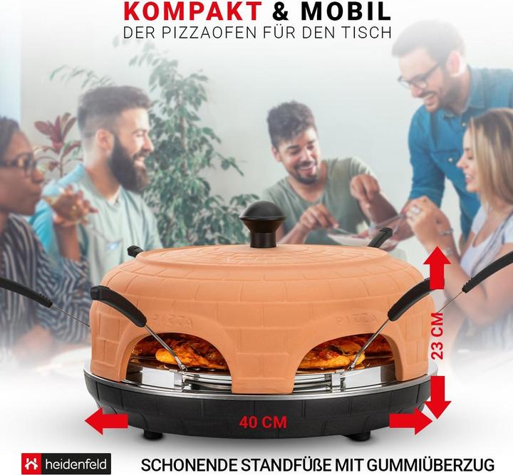 Actual product image Heidenfeld Pizza maker