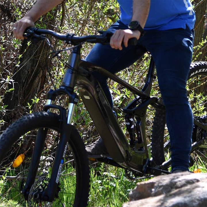 Immagine prodotto Urbanbiker UB400 | Mountain E-Bike con sospensioni complete, comoda e potente | Fino a 140 km di autonomia