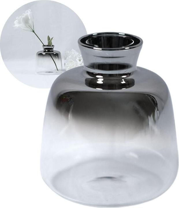 Actual product image Hermex Tischvase Blumenvase Ziervase Glasvase Dekovase Designvase (1 x)