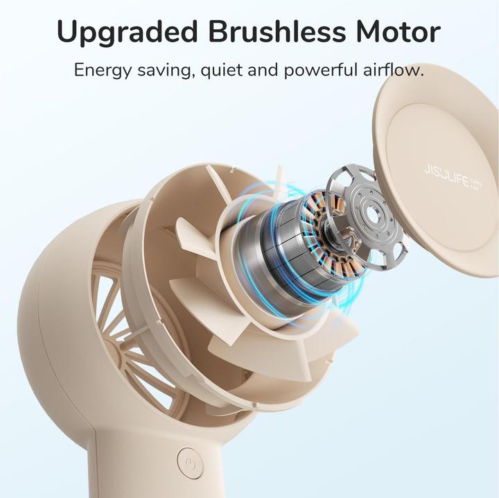 Actual product image Jisulife Handheld Fan Life5 Plus