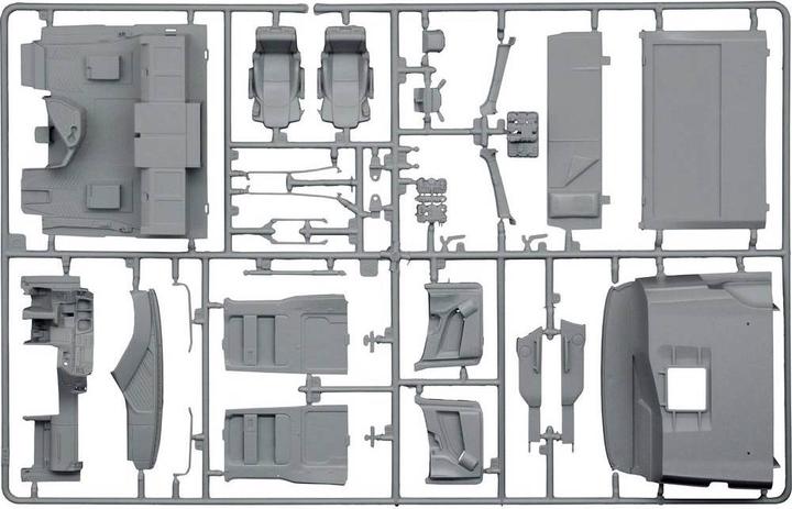 Image du produit Italeri Modèle de camion 1:24 M B Actros MP4 Show GigaSpace