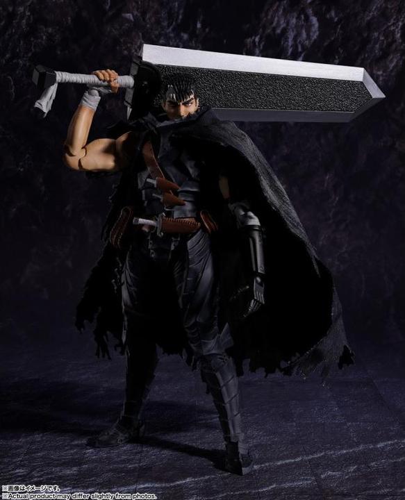 Actual product image Tamashii Nation Berserk S.H. Figuarts Actionfigur Guts (Berserker Armor)